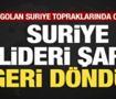 Son dakika...Suriye lideri Şara 'Geri d&ouml;nd&uuml;k' dedi: &ldquo;Golan Suriye topraklarında olacak!&rdquo;
