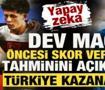 Yapay zekadan T&uuml;rkiye - Fransa ma&ccedil;ı i&ccedil;in skor tahmini: Arda gol atacak milliler kazanacak