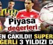 Piyasa değerleri resmen &ccedil;akıldı! Listede S&uuml;per Lig'in en değerli 3 yıldızı da var