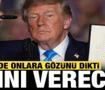 Trump şimdi de onlara g&ouml;z&uuml;n&uuml; dikti: Kendi adını verecek!
