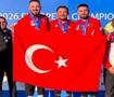 Yunanistan'da bayrağımız zirvede! Milli sporcumuz Avrupa şampiyonu