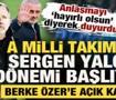 A Milli Takım'da Sergen Yal&ccedil;ın d&ouml;nemi başlıyor! 'Hayırlı olsun' diyerek anlaşmayı duyurdu