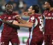 Trabzonspor'dan tarihi geri d&ouml;n&uuml;ş! 7 goll&uuml; Karadeniz derbisi nefes kesti