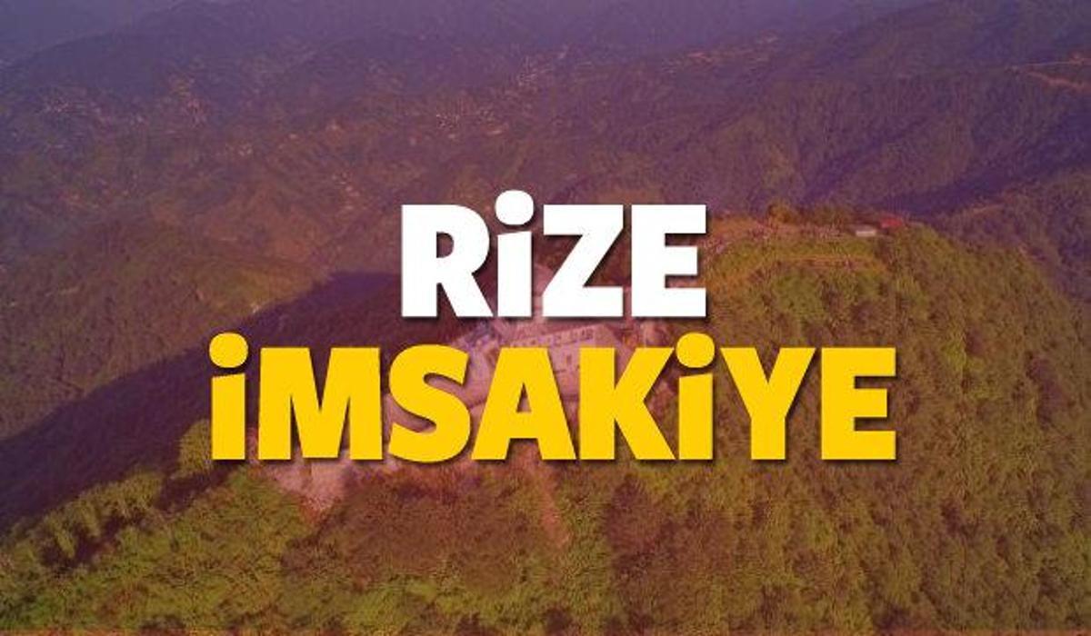 2018 rize imsakiye sahur ve iftar vakti sabah ve aksam ezani saati yasam haberleri