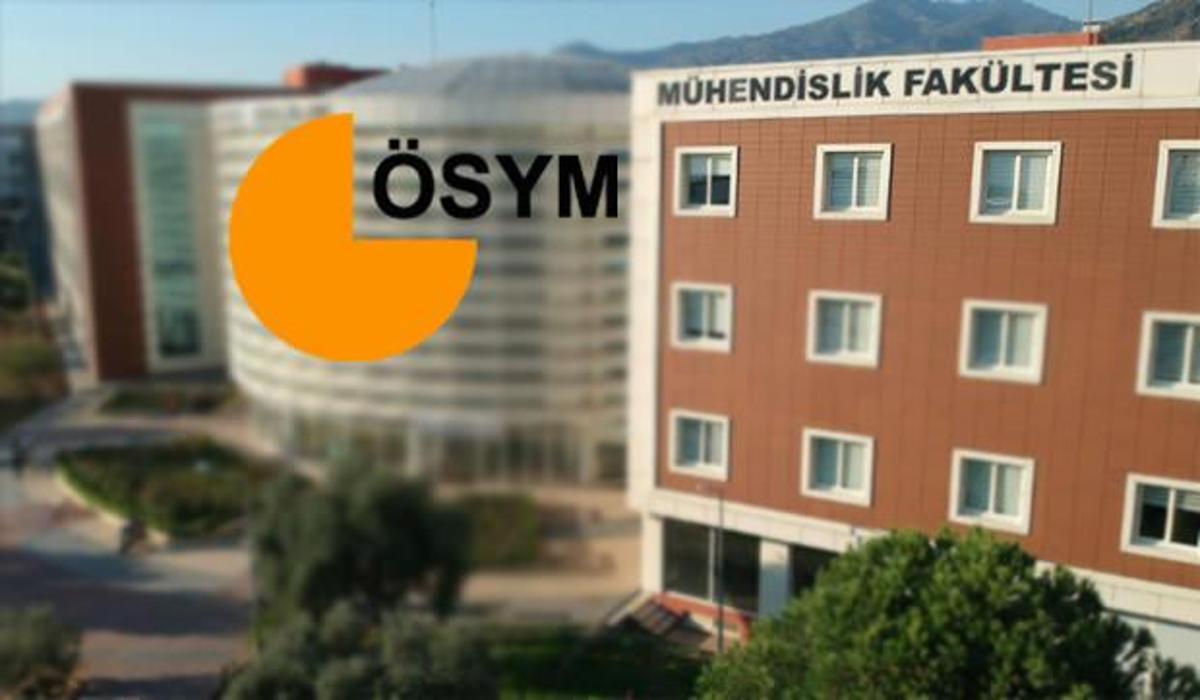 muhendislik fakultesi bolumleri taban puani ve kontenjan siralamasi 2019 osym egitim haberleri