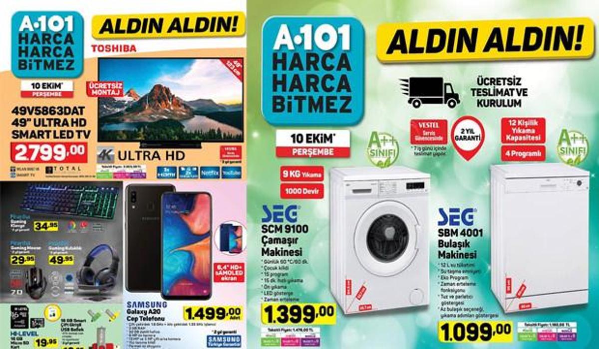 10 ekim a101 aktuel katalogu ceyizlik ve gidada urunleri bugun raflarda guncel haberleri