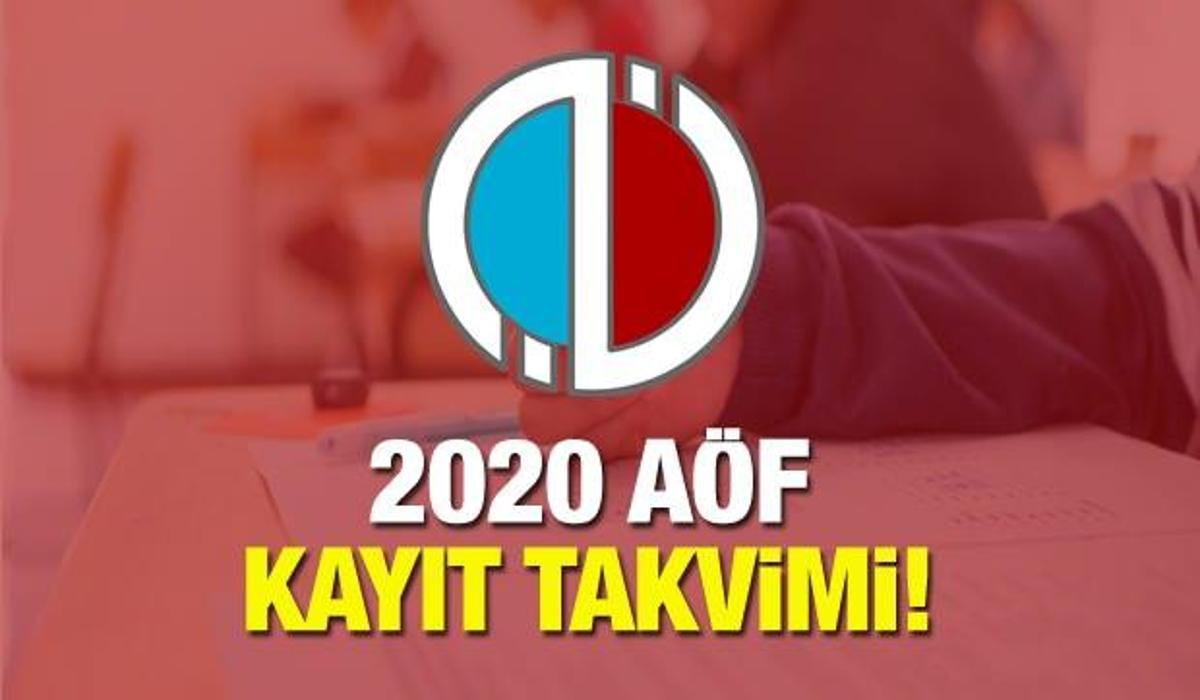 aof yeni kayit ve kayit yenileme tarihleri anadolu universitesi 2020 2021 kayit takvimi egitim haberleri