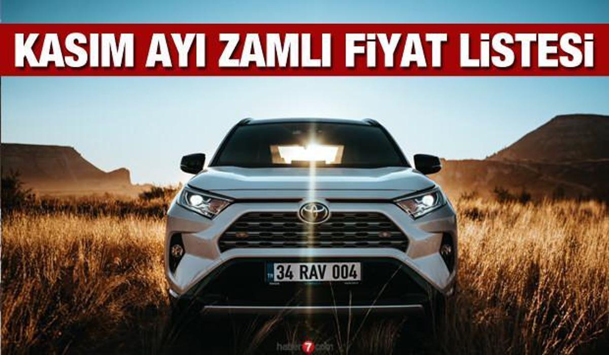 toyota sifir arac modellerine zam yapti iste zamli c hr rav4 corolla guncel fiyatlari otomobil haberleri