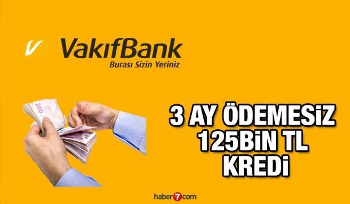 vakifbank 3 ay odemesiz 7 farkli odeme secenegi ile kredi veriyor kredi hesaplama ekrani ekonomi haberleri