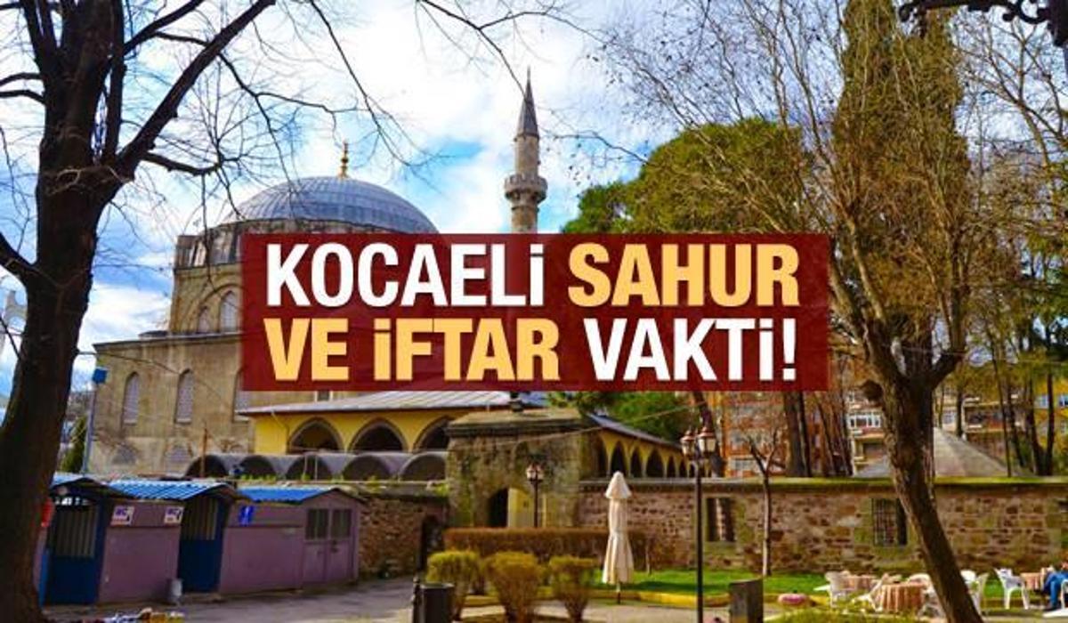 kocaeli imsakiye 2021 diyanet kocaeli sahur saatleri ve iftar vakti dini bilgiler haberleri