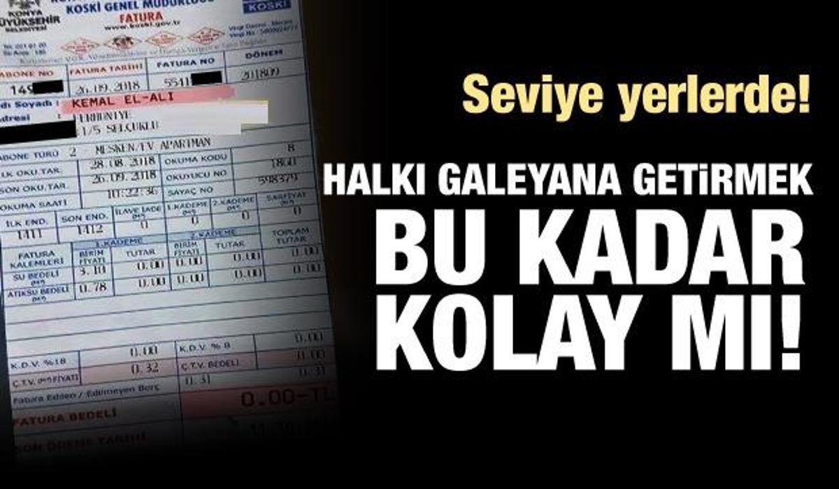 su faturasi uzerinden cirkin provokasyon guncel haberleri