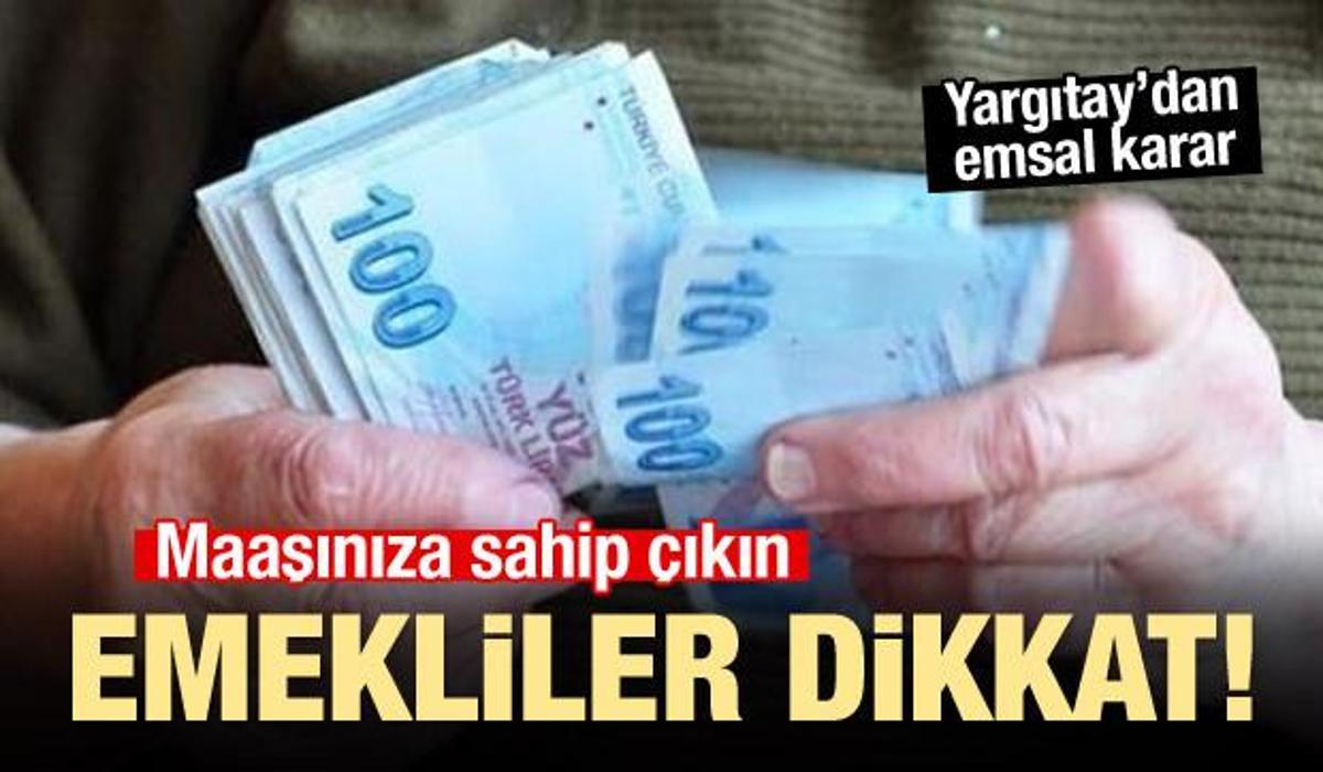 emekliler dikkat maasiniza haciz ekonomi haberleri