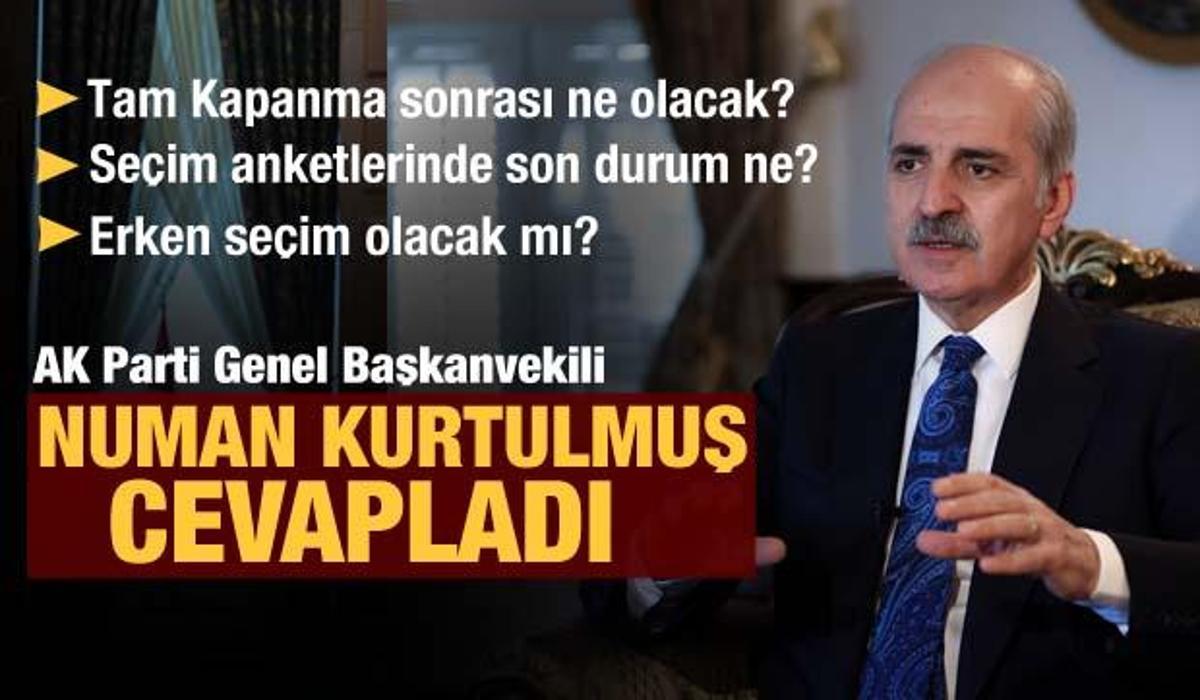 numan kurtulmus tan erken secim