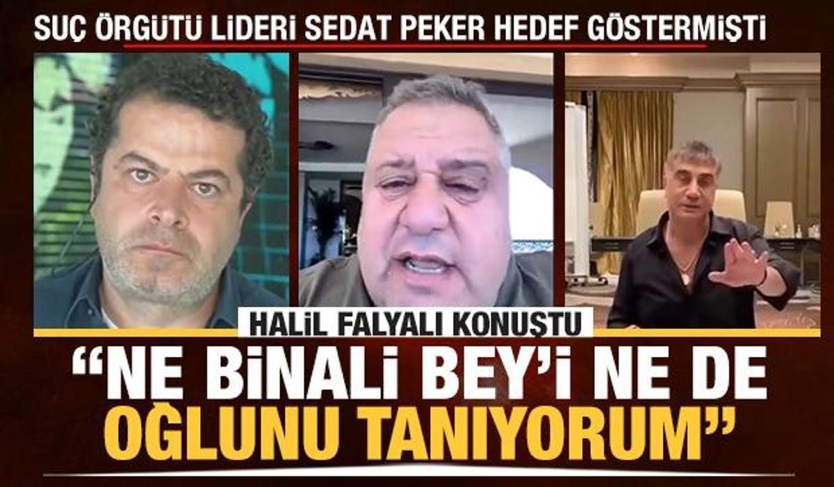 Sedat Peker In Hedef Gosterdigi Halil Falyali Ne Binali Bey I Ne De Oglunu Taniyorum Guncel Haberleri