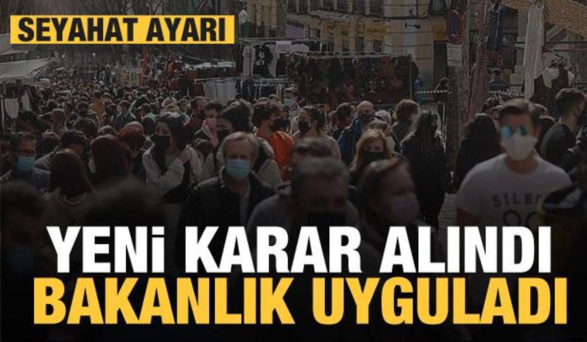 bakanlik tan son dakika seyahat ayari kovid 19 gecirenlere asi duzenlemesi guncel haberleri