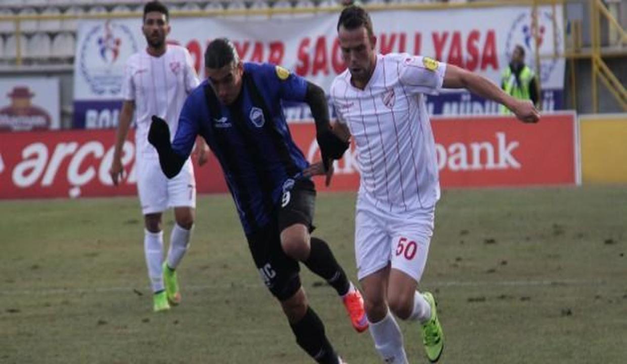 Boluspor bir puanı zor kurtardı!