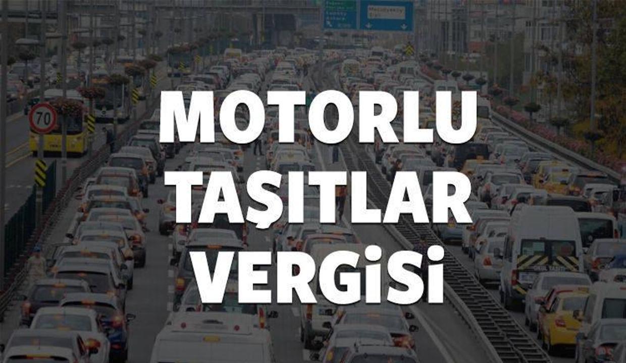 Yeni MTV - Motorlu Taşıtlar Vergisi'ne yüzde 25 zam olarak belirlendi!