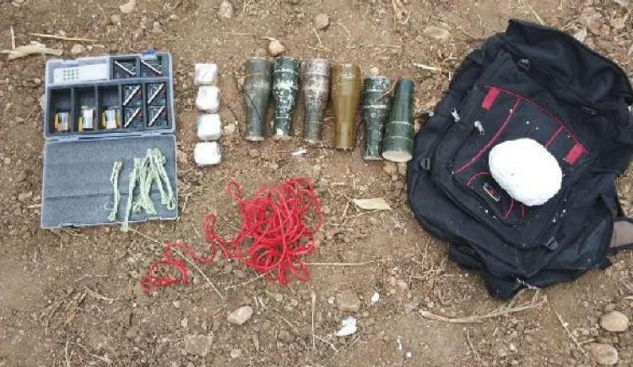 52 kilo ağırlığında tuzaklanmış patlayıcı bulundu