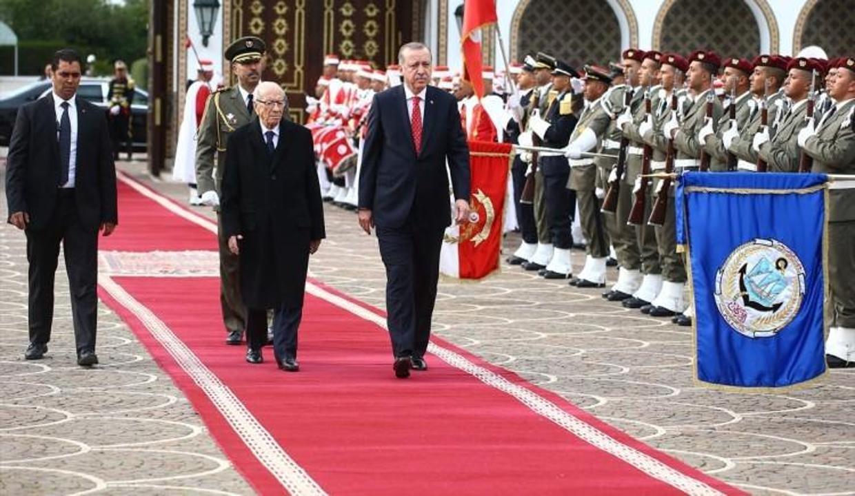 Cumhurbaşkanı Erdoğan Tunus'tan ayrıldı