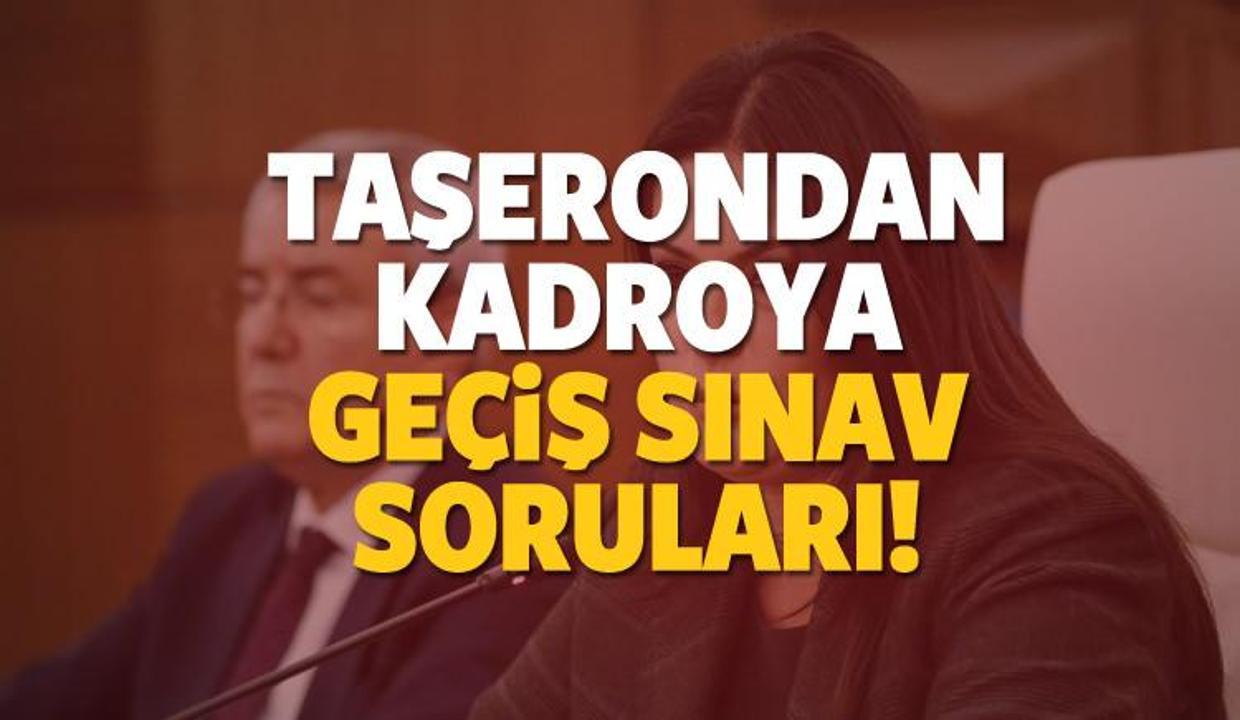 Taşeron işçilere kadroya geçiş için yapılacak olan sınavda kaç puan alması gerek?