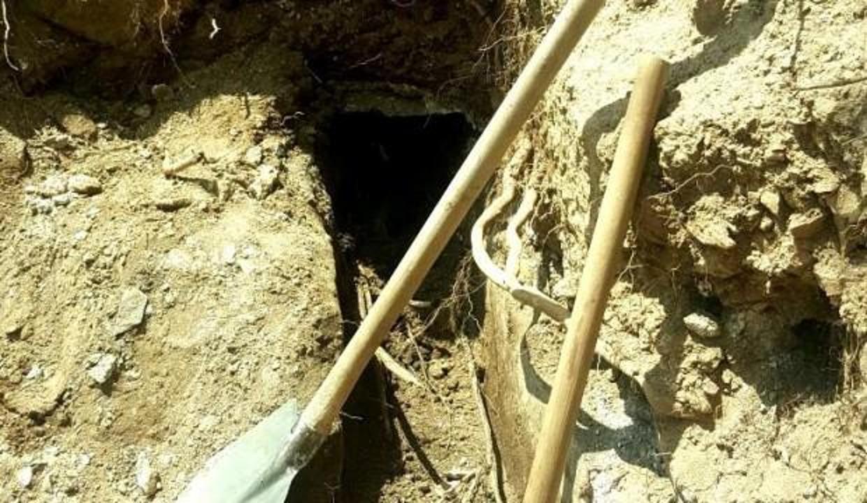 Kaçak kazı yapan şahıslar yakalandı