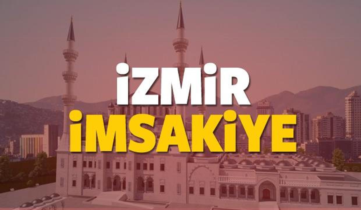 2018 izmir imsakiye sahur ve iftar vakti diyanet namaz saatleri yasam haberleri