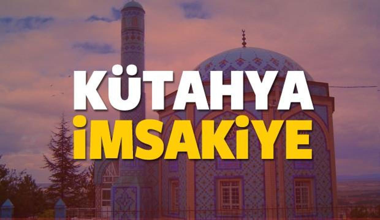 2018 Kütahya imsakiye sahur ve iftar vakti! Sabah ve Akşam ezanı saati...