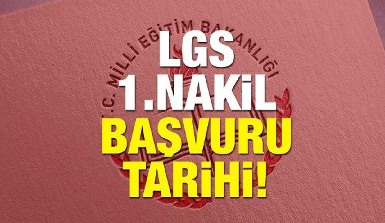 2018 LGS 2, 3 ve 4.nakil başvuru tarihleri MEB tarafından belirlendi!