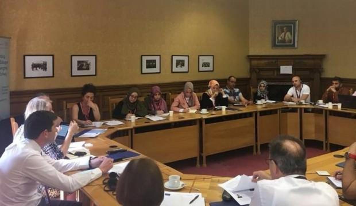 İmam hatip öğrencileri çalıştaya katıldı