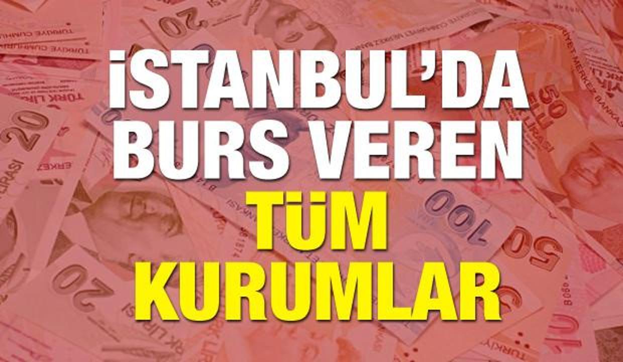 İstanbul'da burs veren şirketler, dernekler, vakıtflar ve iş adamları!