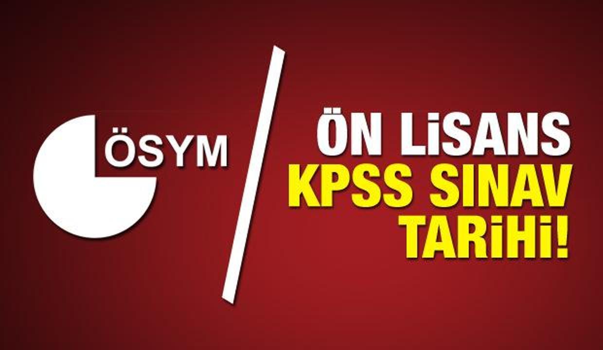 2018 KPSS Önlisans memurluk sınavı ÖSYM tarafından ne zaman saat kaçta?