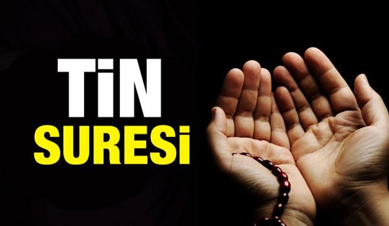 Tin Suresinin fazileti | Arapça anlamı! Kuran'da Tin Suresi ezberle & okunuşunu öğren!