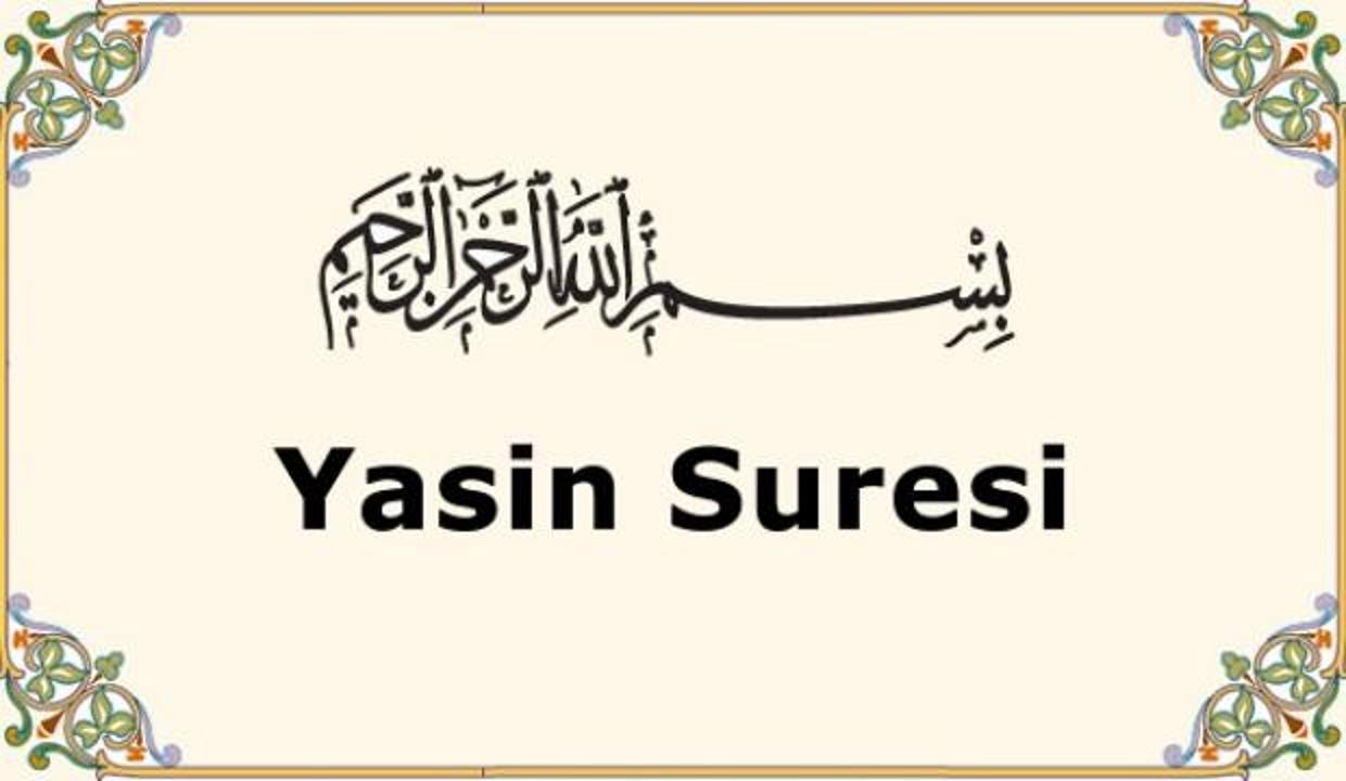Yasin Suresi okunuşu ve anlamı! Yasin Suresi'nin faziletleri ve meali!