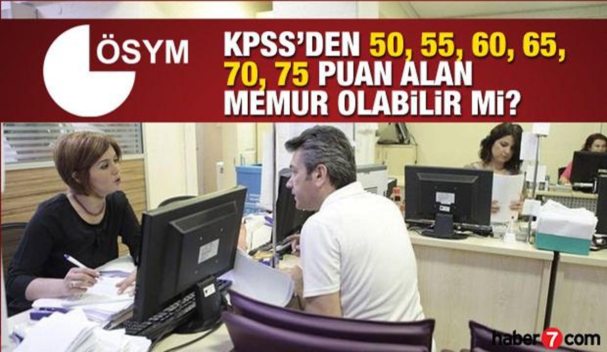 2018 Memur Atamalari Kpss 50 55 60 65 70 75 Puanla Yapiliyor Mu Kamu Kurum Guncel Haberleri