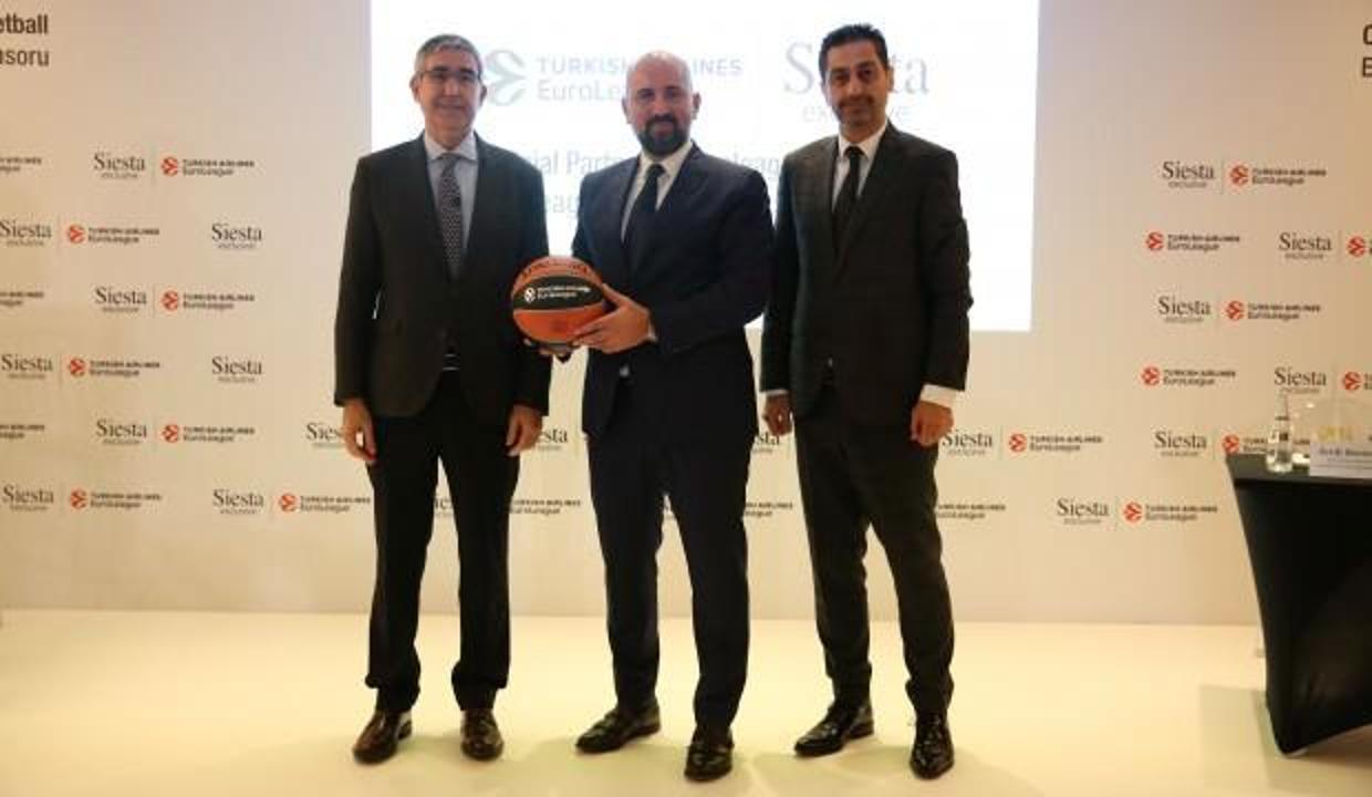 Siesta Euroleaguein yeni resmi sponsoru oldu