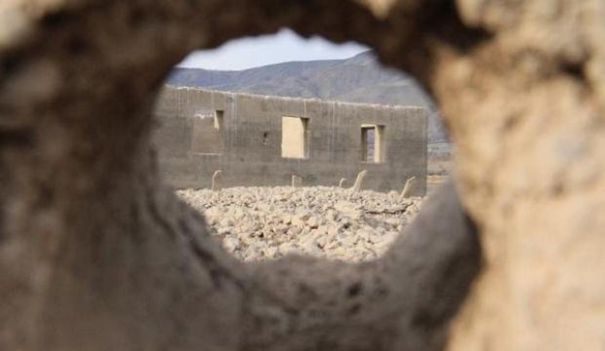 Baraj suları çekildi, tarihi cami ortaya çıktı