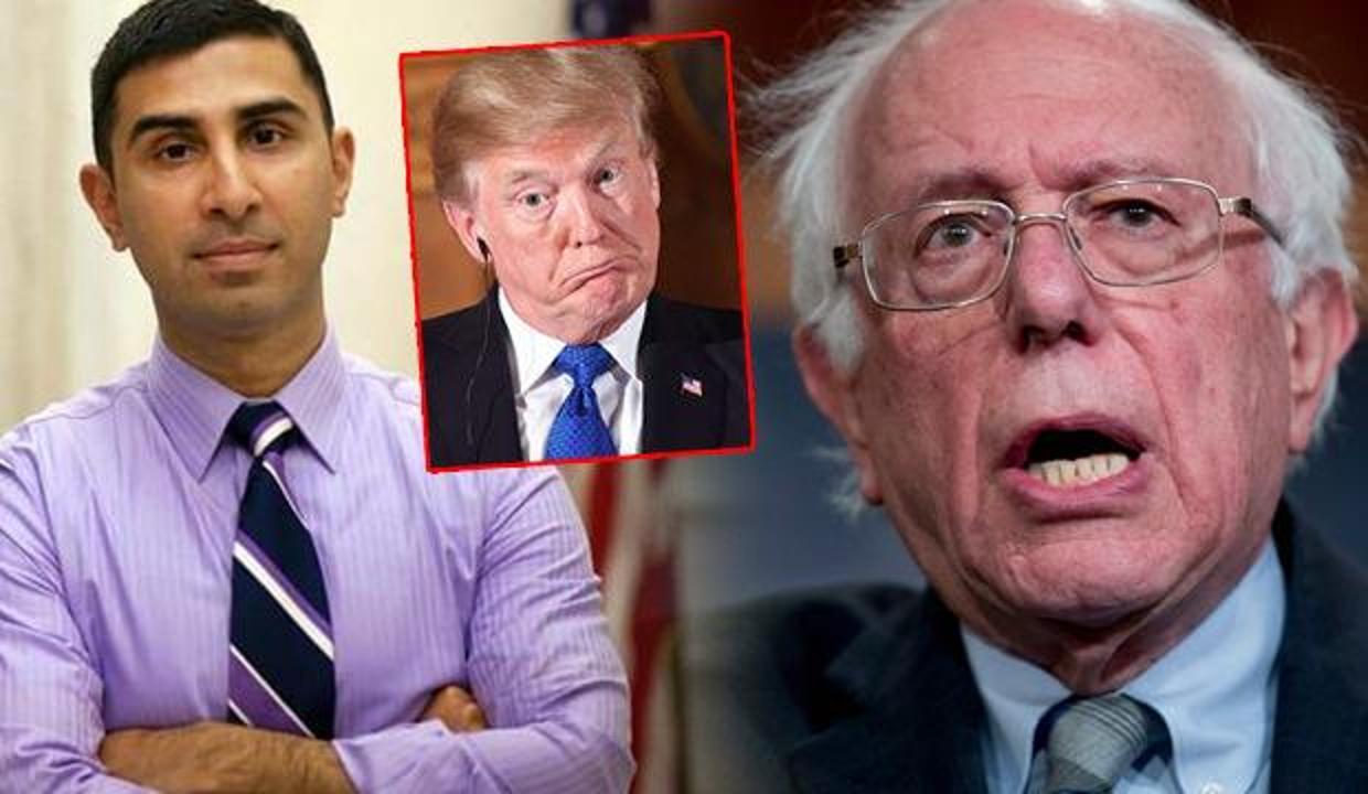 'Çılgın Sanders' Müslüman Şakir'i seçti! Trump'tan alaycı tweet