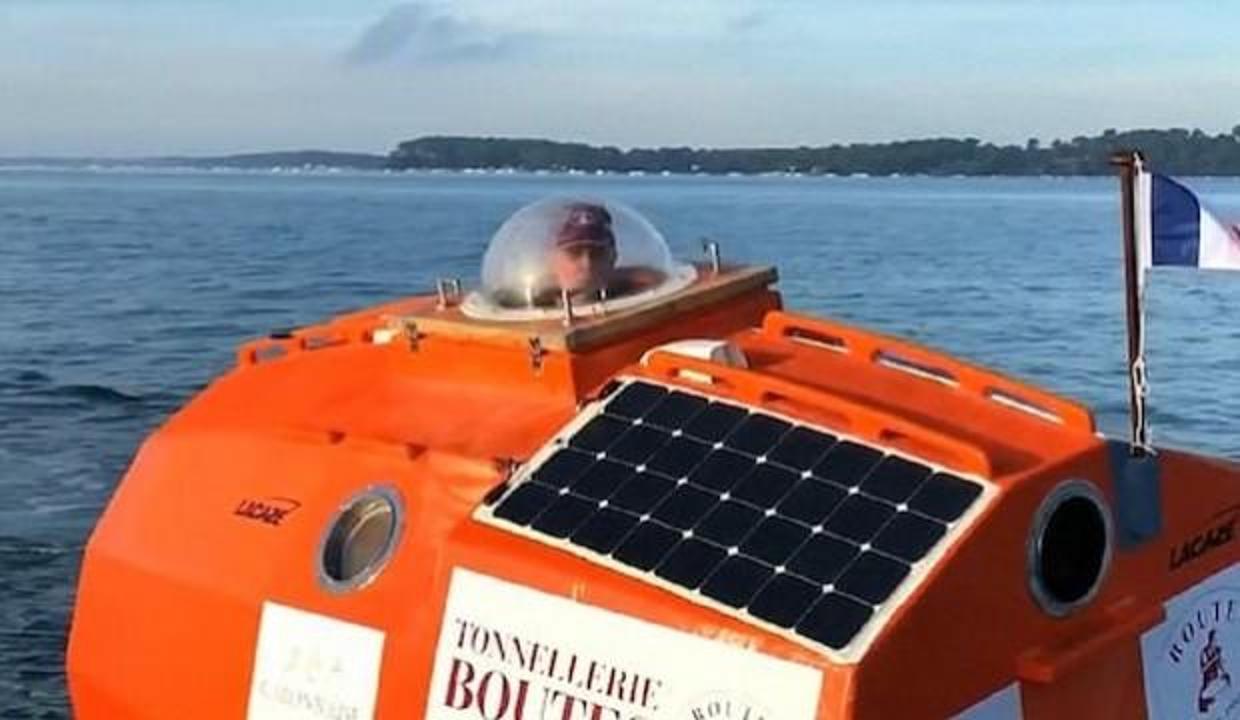 72'lik çılgın dede fıçıyla koca okyanusu geçti