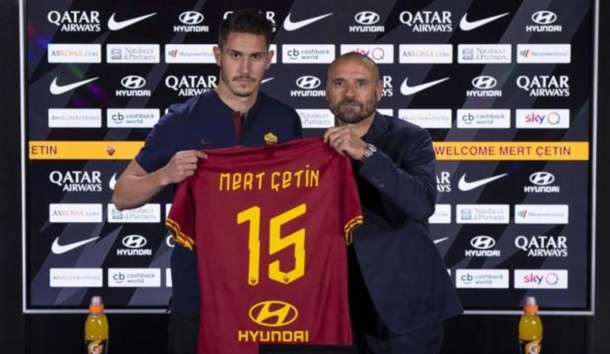 Roma Mert Çetin'i açıkladı! Bonservisi...