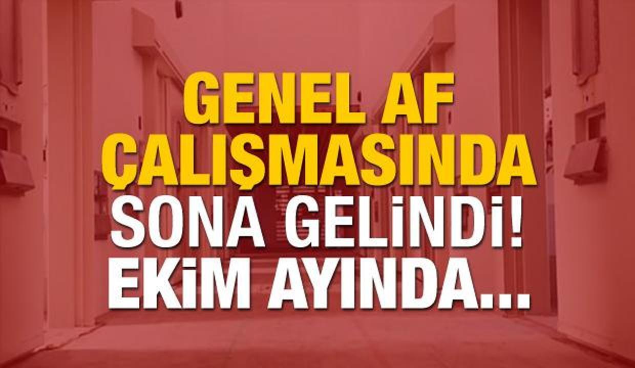 2019 Ekim ayında genel af çıkacak mı? Af çalışmasında son gelişmeler...