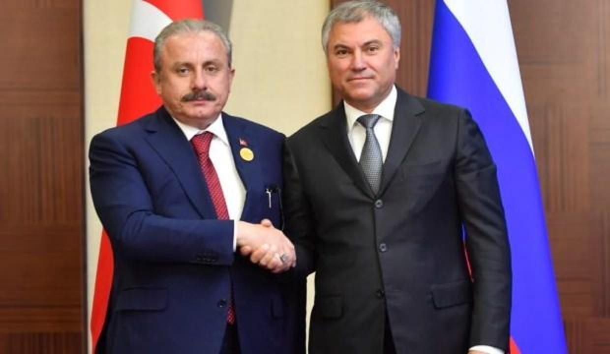TBMM Başkanı Şentop: Rusya'dan elverişli koşullarla Su-57 alabiliriz