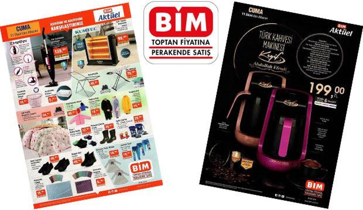 12 Ekim BİM aktüel kataloğu indirimleri sona eriyor!