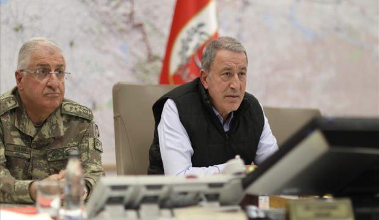 Bakan Akar'dan son dakika Barış Pınarı Harakatı açıklaması
