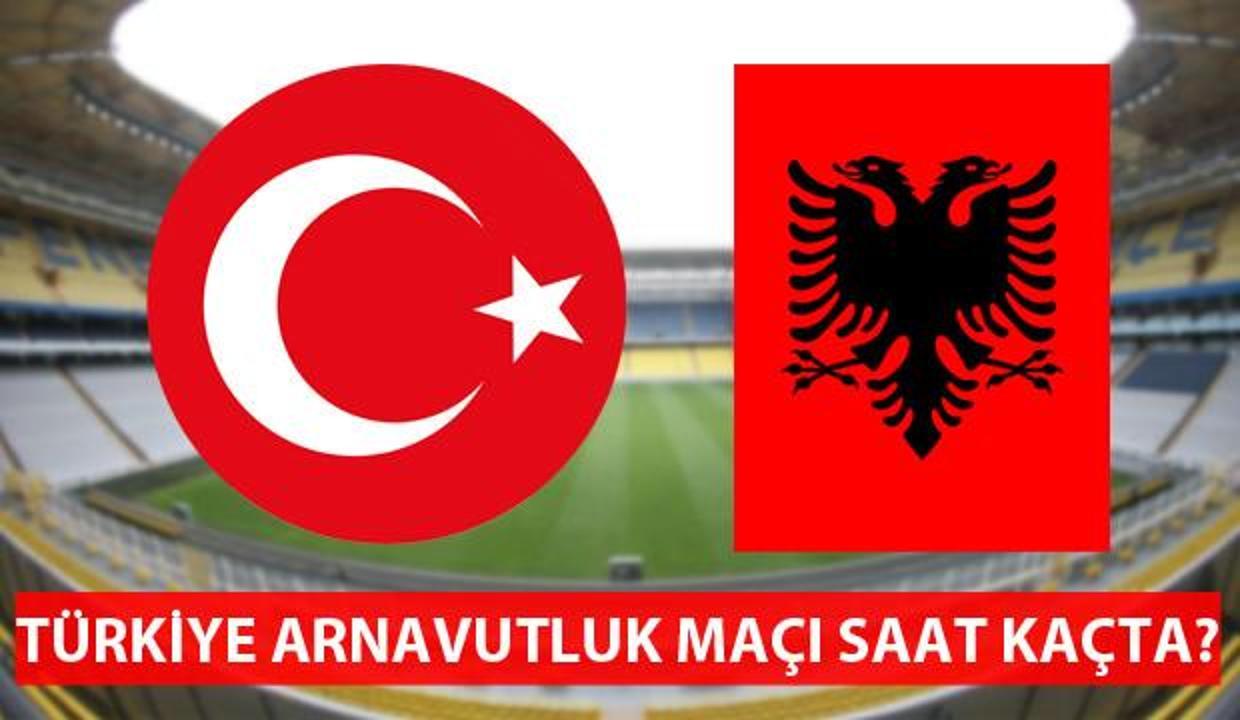 Türkiye Arnavutluk maçı saat kaçta? Milli maç hangi kanalda yayınlacak?