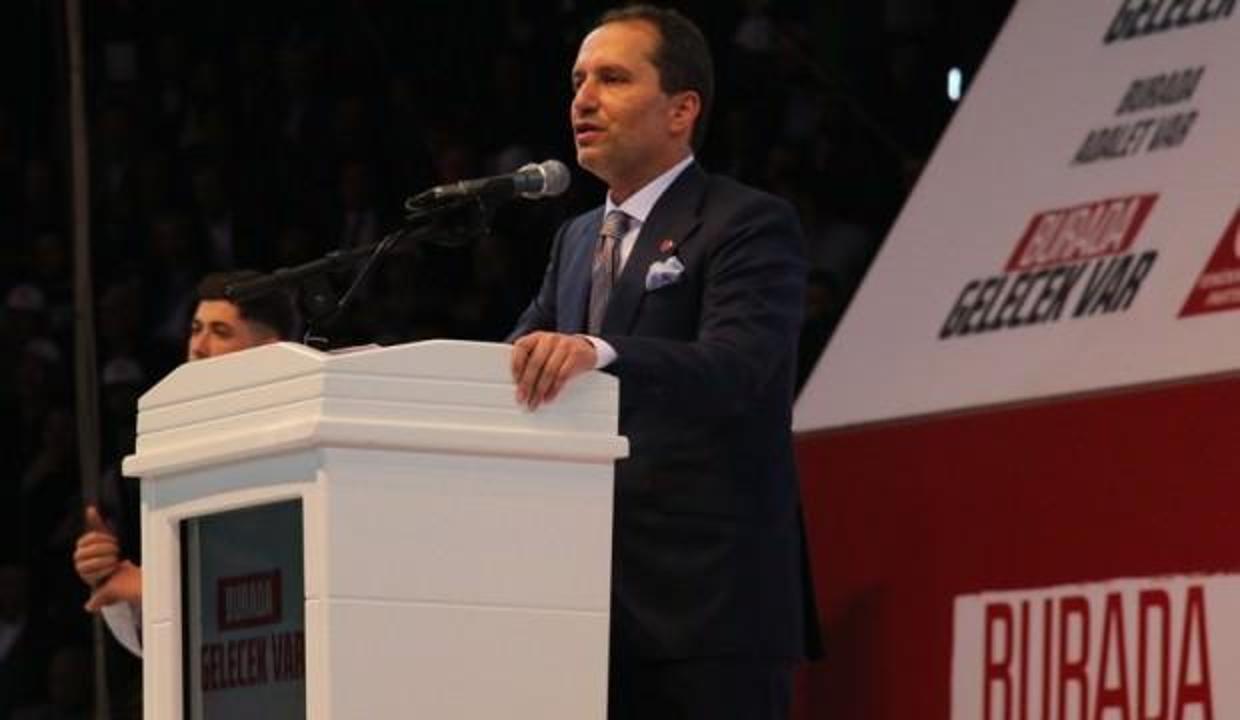 Yeniden Refah Partisi'nde genel başkan belli oldu