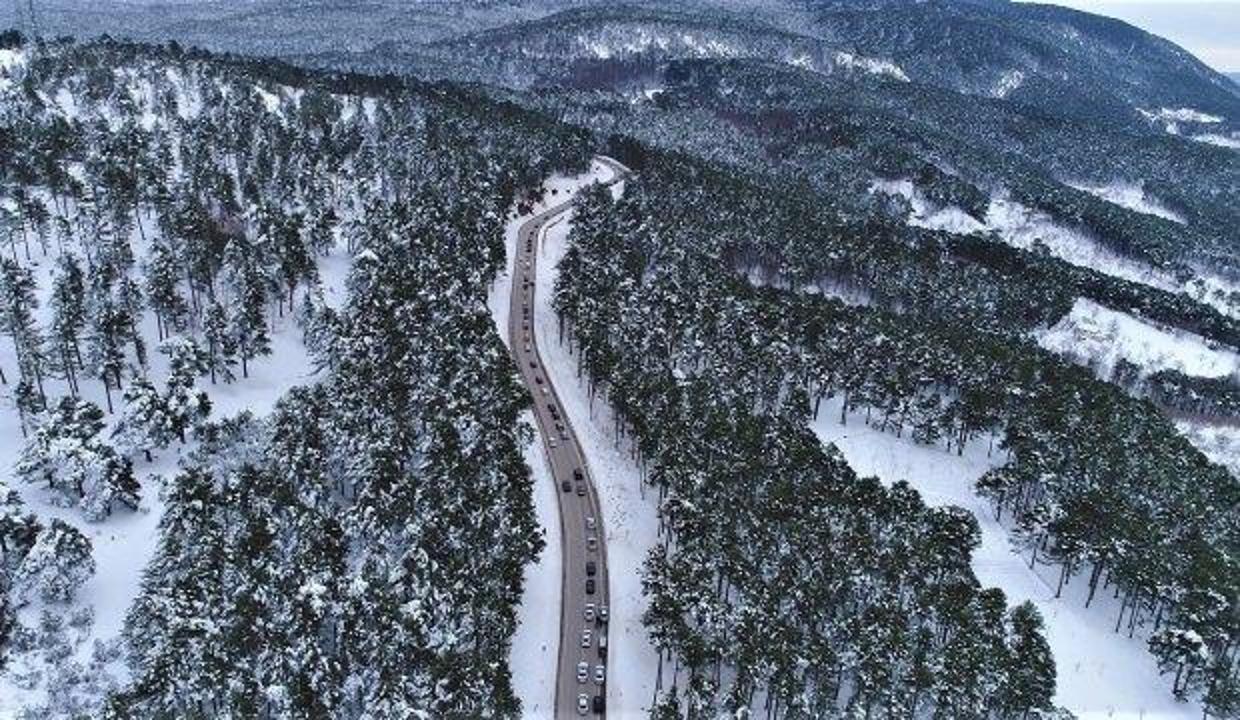 Kar Kalinligi 145 Santimetreyi Gecti Uludag Dan Kartpostallik Goruntuler Seyahat Haberleri