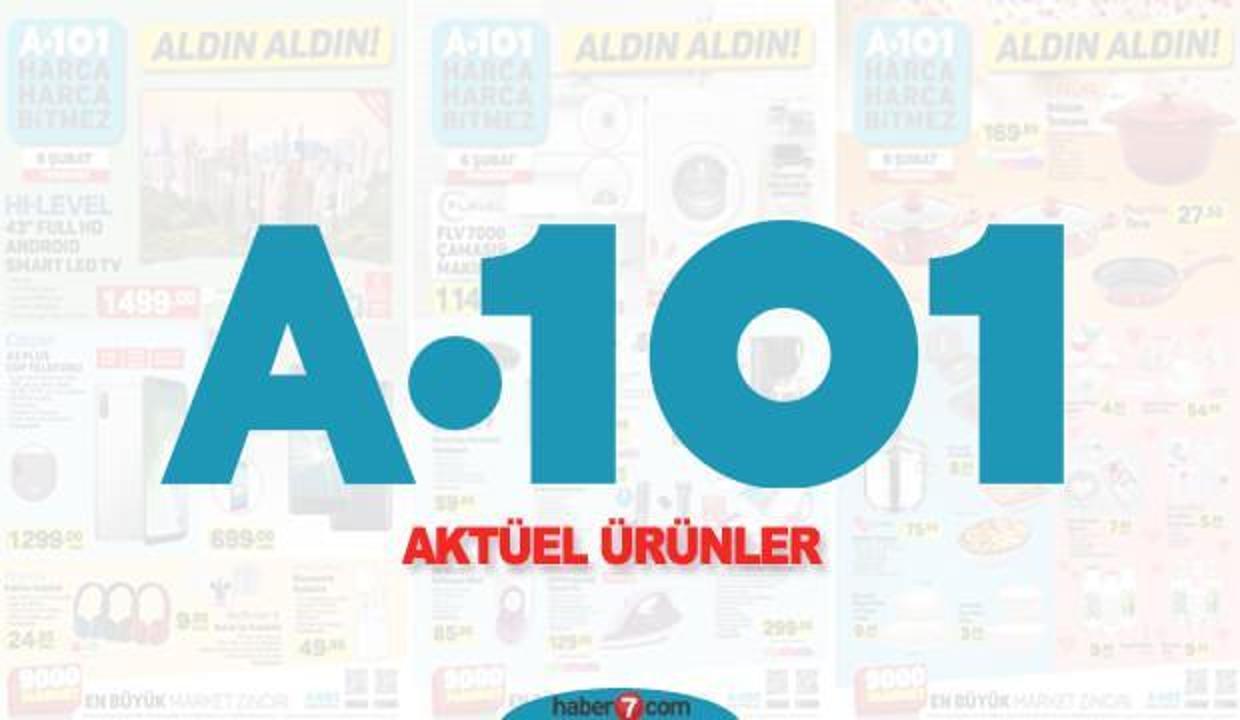 A101 7 ŞUBAT AKTÜEL ÜRÜNLER KATALOĞU!