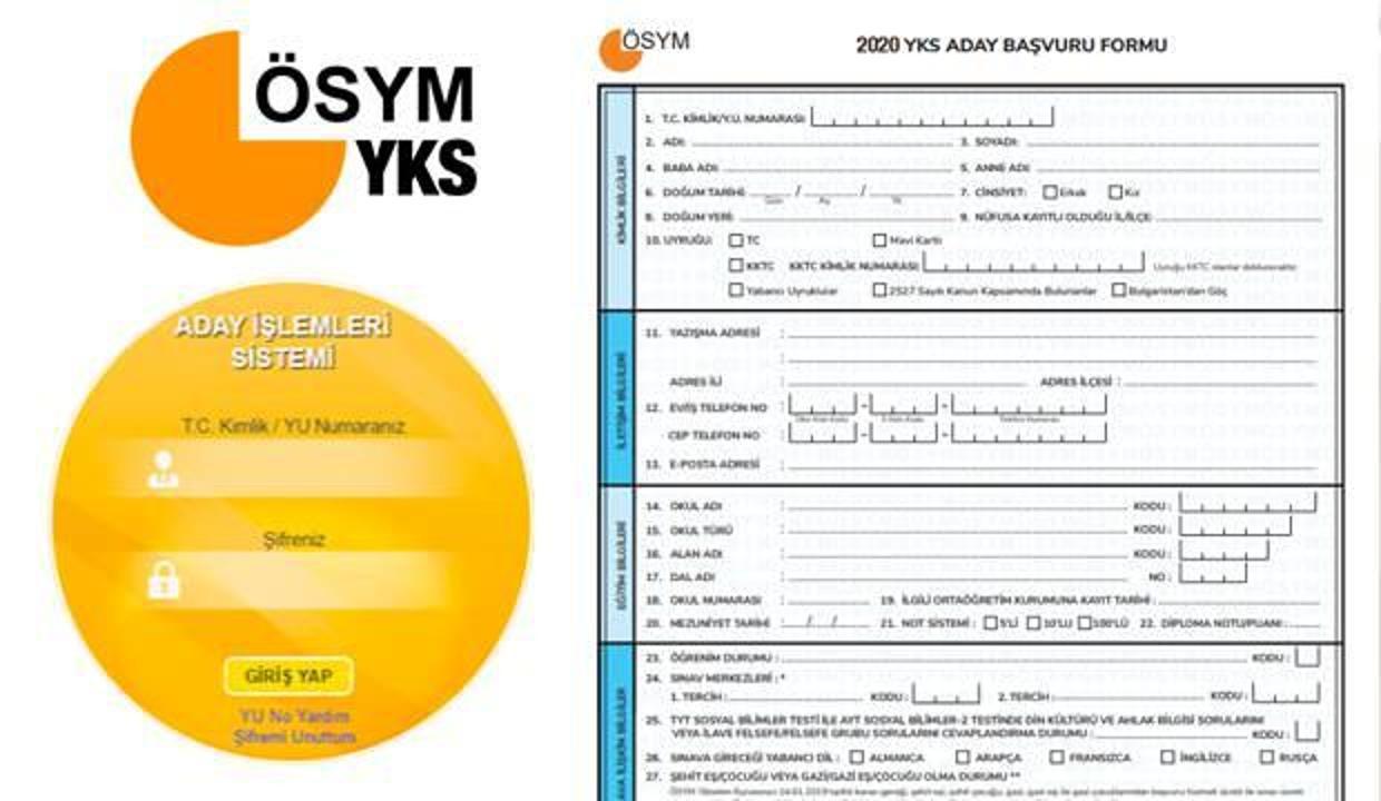 Osym Yks Basvuru Kilavuzu Duyurusu 2020 Universite Sinavi Basvuru Islemleri Egitim Haberleri