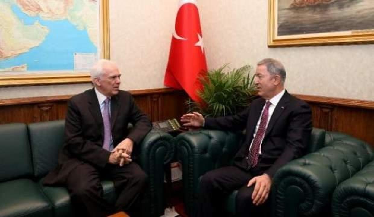 Bakan Akar, Yunanistan'ın Ankara Büyükelçisi'ni kabul etti