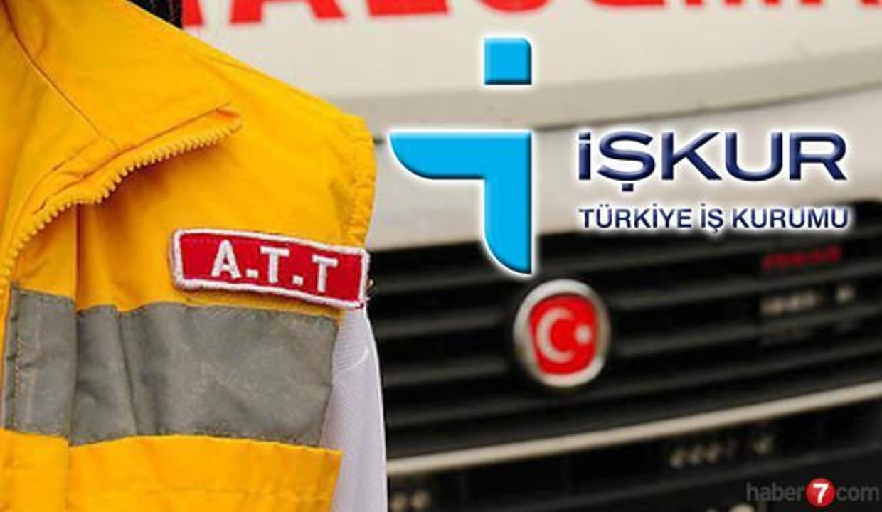 İŞKUR üzerinden en az lise mezunu ATT personel alımı yapılacak!